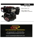 Immagine 0 di KPC – KIPOR Motore Diesel 7 HP Filtro a bagno d’olio Flangia attacco Lombardini