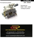 Immagine 0 di CINA - ZENOAH Carburatore per : G2500 – G250 – G2600 motosega da potatura