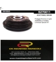 ADATTABILE BRUMI Puleggia frizione a 3 gole Adattabile a modello: brumi Universal Special NT