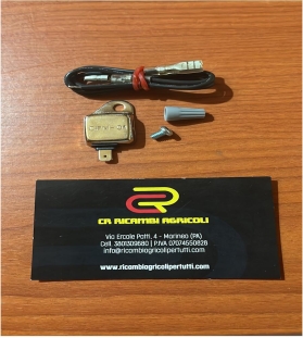 Centralina elettronica in sostituzione  a coppia contatti e condensatore Usare solo candela con resistor