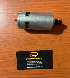 Motorino 12V con pignone   per abbacchiatore cinese