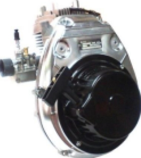 Motore Minsel 165 8 HP 2T Albero verticale  Con carburatore Bing clone