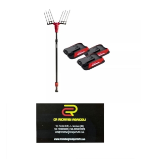Abbacchiatore Olimpo 23-56 + 3 Batterie 21V-5AH Bluebird
