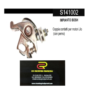 Bosh-Coppia contatti per motori Jlo (con perno)