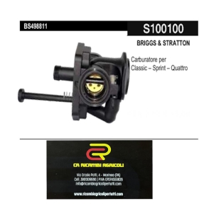 BRIGGS & STRATTON   Carburatore per Classic – Sprint – Quattro
