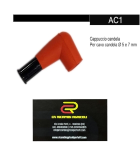 Cappuccio candela Per cavo candela Ø 5 e 7 mm