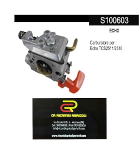 ECHO   Carburatore per :  Echo TCS2511/2510