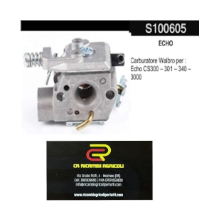 ECHO Carburatore Walbro per : Echo CS300 – 301 – 340 – 3000