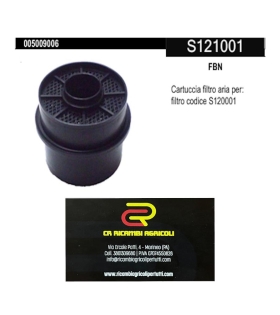 FBN Cartuccia filtro aria per: filtro codice S120001