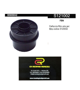 FBN Cartuccia filtro aria per: filtro codice S120002