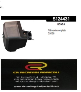 HONDA Filtro aria completo GX100
