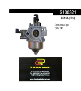 HONDA (PRC)   Carburatore per OHV 240