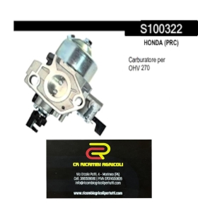 HONDA (PRC)   Carburatore per OHV 270