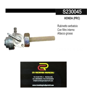 HONDA (PRC) Rubinetto Con filtro interno Attacco grosso