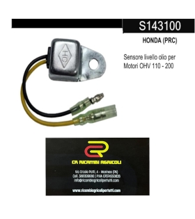 HONDA (PRC)   Sensore livello olio per Motori OHV 110 - 200