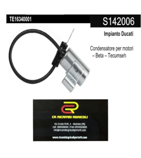 Impianto Ducati Condensatore per motori  – Beta – Tecumseh