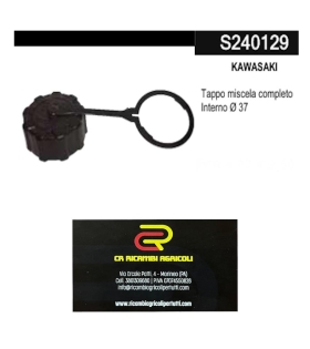 KAWASAKI Tappo miscela completo Interno Ø 37