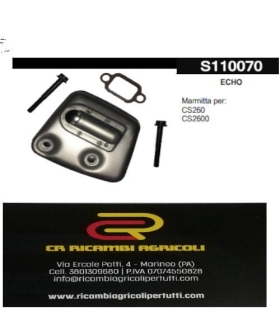 ECHO Marmitta per: CS260 CS2600