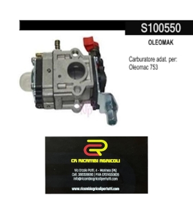 OLEOMAK Carburatore adat. per: Oleomac 753