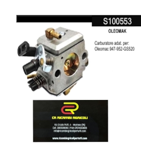 OLEOMAK Carburatore adat. per: Oleomac 947-952-GS520