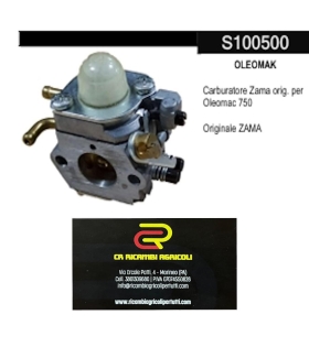 OLEOMAK Carburatore per Oleomac 750 Originale ZAMA