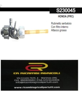 HONDA (PRC) Rubinetto Con filtro interno Attacco grosso