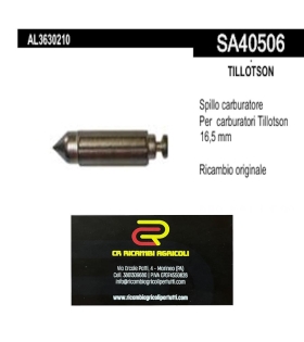 TILLOTSON Spillo per Tillotson  16,5 mm  Ricambio originale