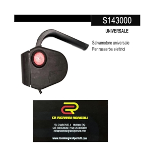 UNIVERSALE Salvamotore universale Per rasaerba elettrici