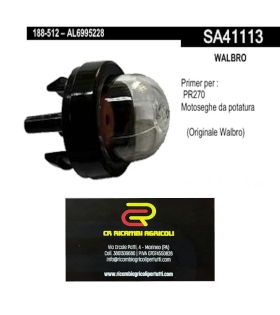 WALBRO Primer per : PR270 (Originale Walbro)