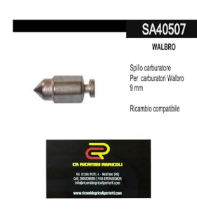 WALBRO Spillo  Walbro 9 mm  Ricambio compatibile