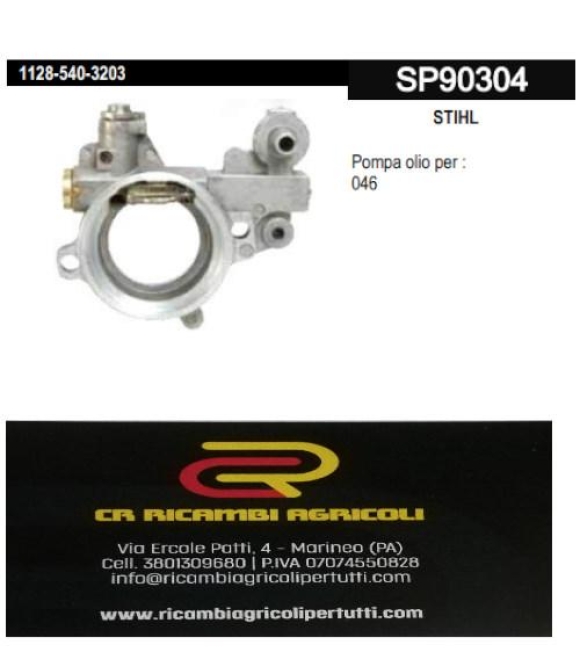 Immagine 0 di STIHL Pompa olio per : 046