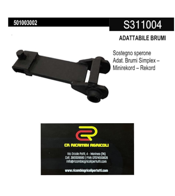 Immagine 0 di ADATTABILE BRUMI Sostegno sperone Adattabile Brumi Simplex – Minirekord – Rekord