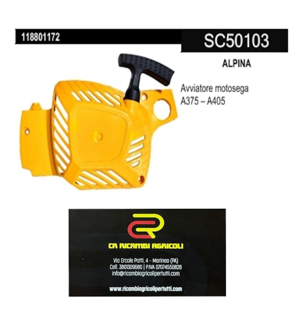 Immagine 0 di ALPINA Avviatore motosega A375 – A405