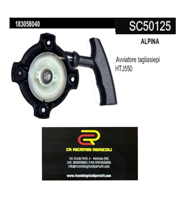 Immagine 0 di ALPINA Avviatore tagliasiepi HTJ550