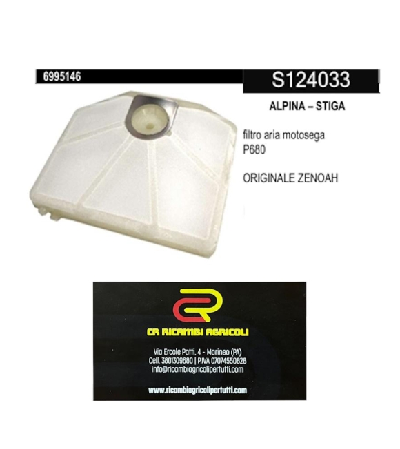 Immagine 0 di ALPINA – STIGA filtro aria motosega P680