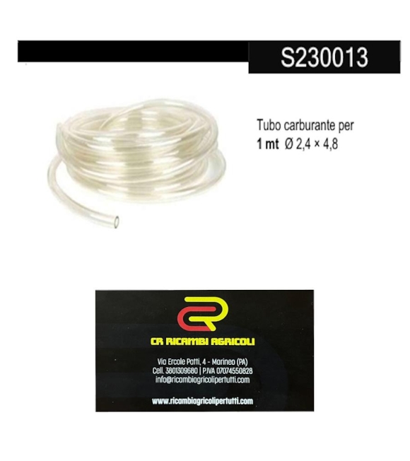 Immagine 0 di ALPINA Tubo carburante per  1 mt Ø 2,4 × 4,8