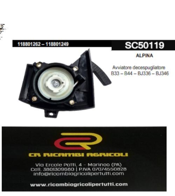 Immagine 0 di ALPINA Avviatore decespugliatore B33 – B44 – BJ336 – BJ346