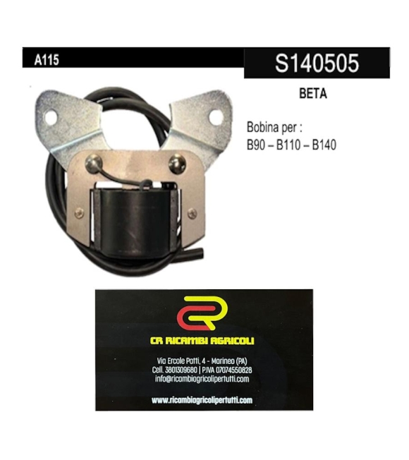 Immagine 0 di BETA Bobina per : B90 – B110 – B140