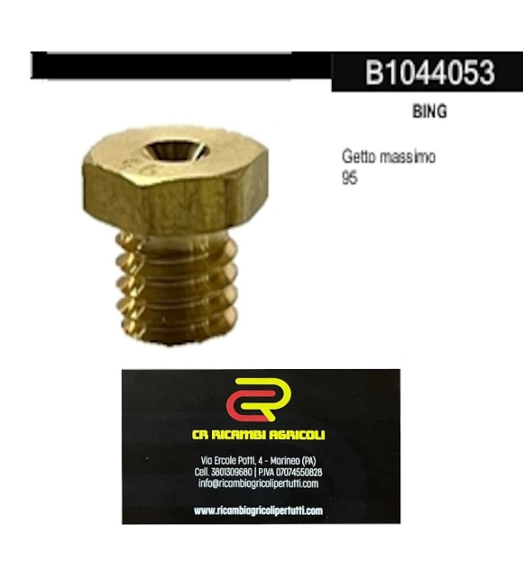 Immagine 0 di BING Getto massimo 95  Bing