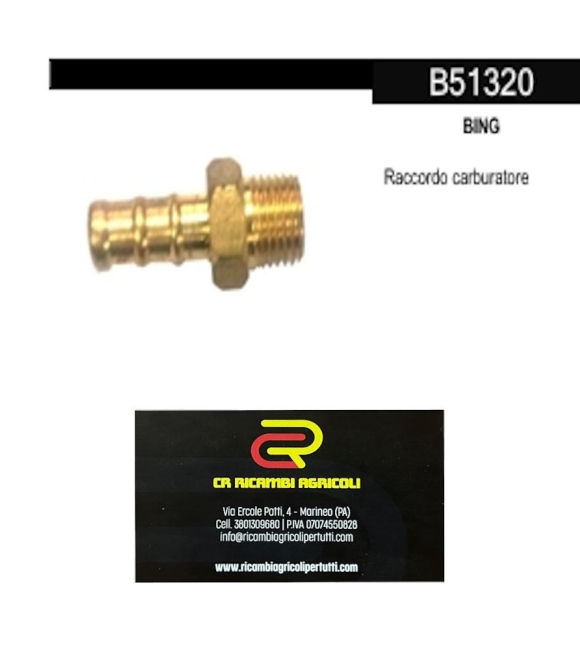 Immagine 0 di BING Raccordo carburatore  Bing