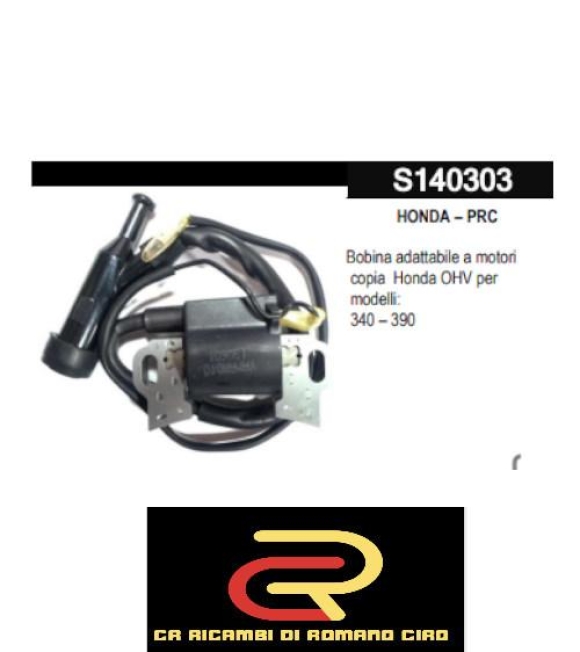 Immagine 0 di HONDA – PRC Bobina adattabile a motori copia Honda OHV per modelli: 340 – 390