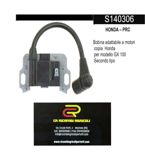 Immagine 0 di Bobina adattabile a motori copia Honda per modello GX 100 Secondo tipo