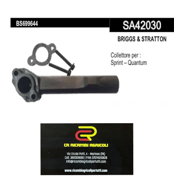 Immagine 0 di BRIGGS & STRATTON Collettore per : Sprint – Quantum