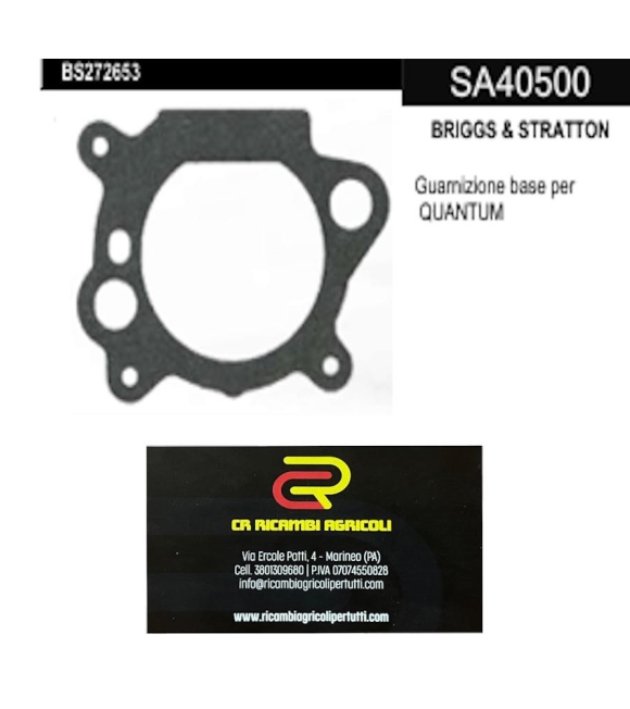 Immagine 0 di BRIGGS & STRATTON Guarnizione base per  QUANTUM