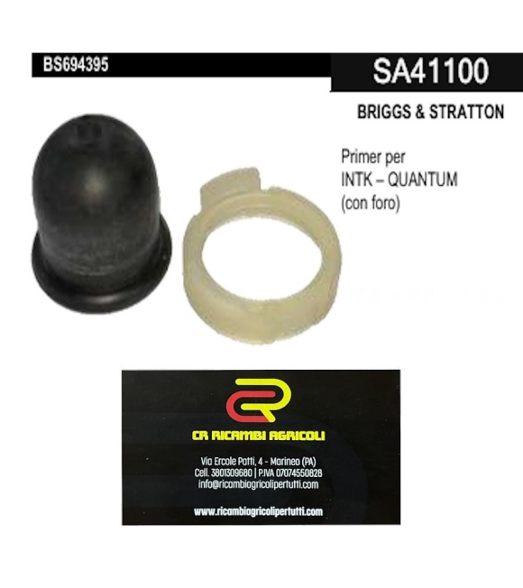 Immagine 0 di BRIGGS & STRATTON Primer per INTK – QUANTUM  (con foro)