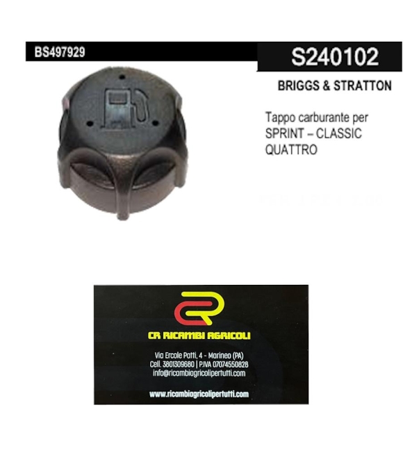 Immagine 0 di BRIGGS & STRATTON Tappo carburante per SPRINT – CLASSIC QUATTRO