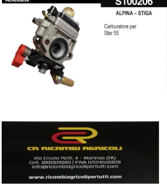 Immagine 0 di ALPINA – STIGA Carburatore per Star 55