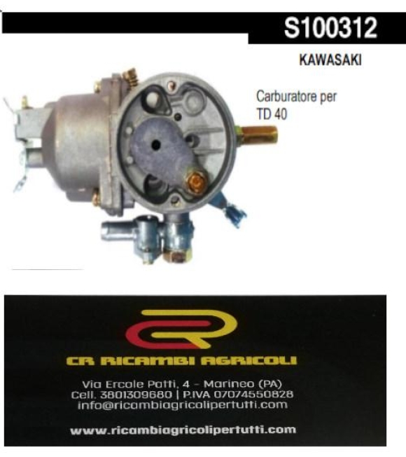 Immagine 0 di KAWASAKI Carburatore per TD 40