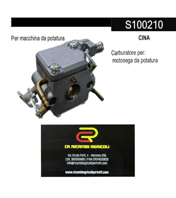 Immagine 0 di CINA Carburatore per : motosega da potatura