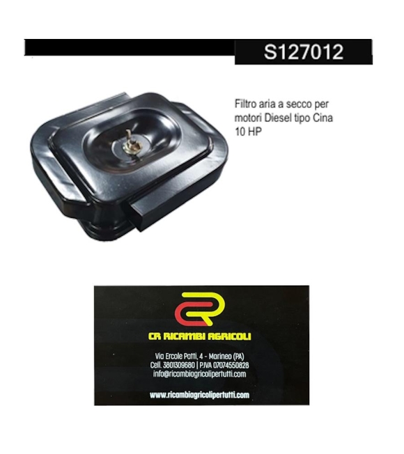 Immagine 0 di CINA Filtro aria a secco per motori Diesel tipo Cina 10 HP